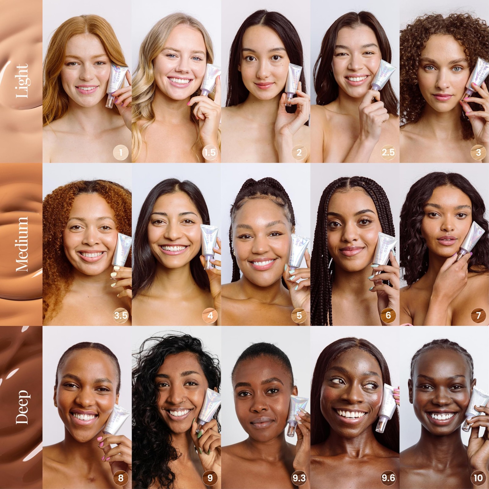 BeautyScreen Peptide Foundation Tint – SPF 50 Tinted Sunscreen & Skincare Mak…