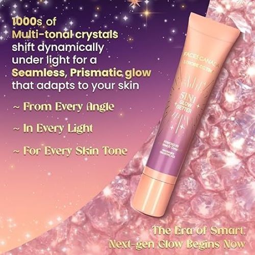 FACES CANADA Strobe CC Tint Mini 02 Sunset Glaze 18ml 5-in-1 Glow Cream