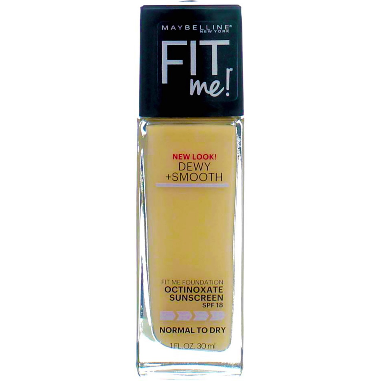 3 Pack Maybelline Fit Me Dewy + Smooth Liquid Foundation, Porcelain 110, SPF …
