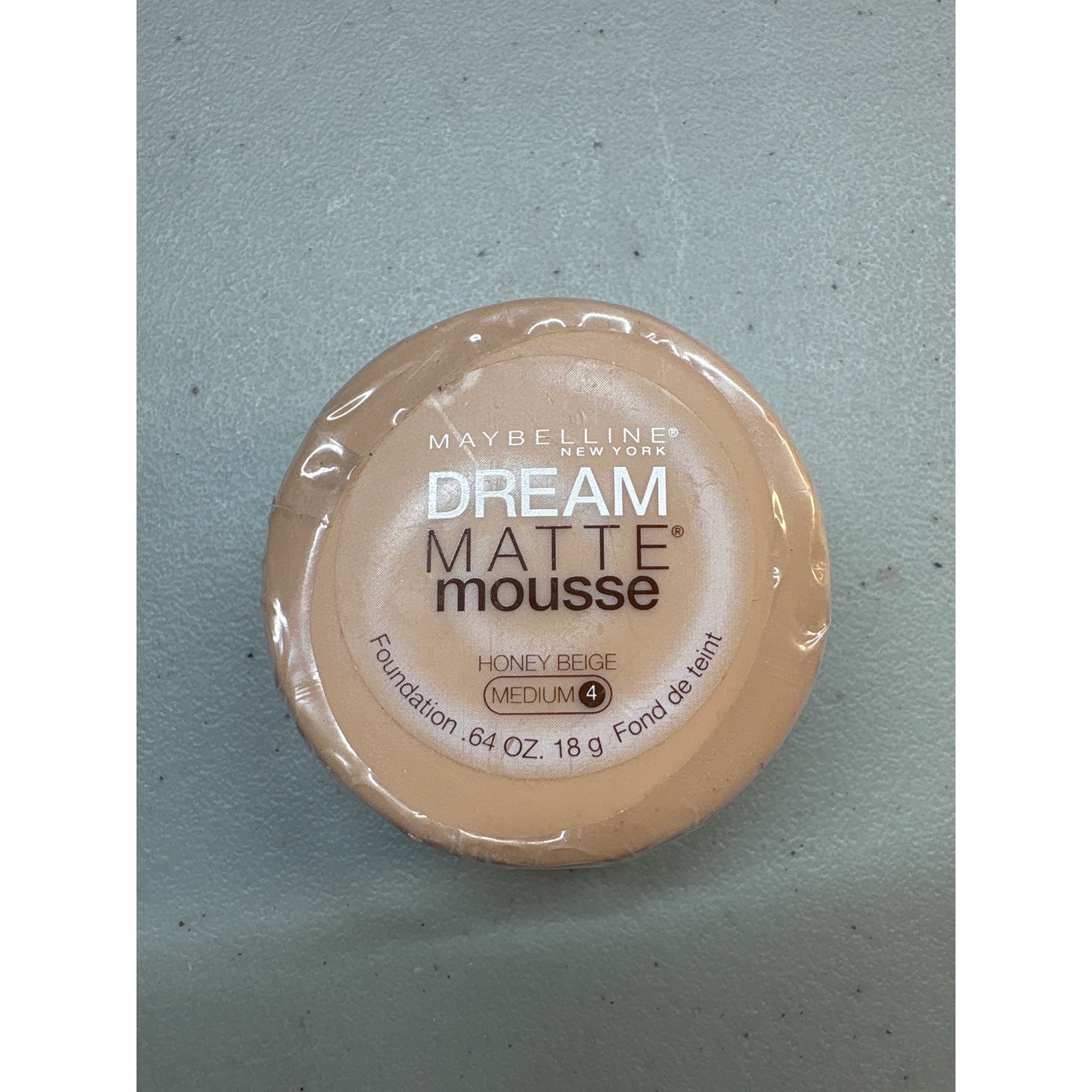 Maybelline New York Dream Matte Mousse Honey Beige Medium 4 Foundation NEW