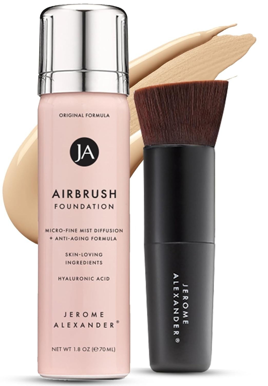 MagicMinerals AirBrush Foundation – 2 Piece Set with Airbrush Foundation and …