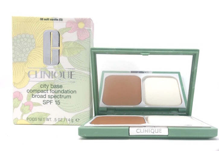 Clinique City Base Compact Foundation SPF 15 (06 Soft Vanilla (G)) 14g Full Size