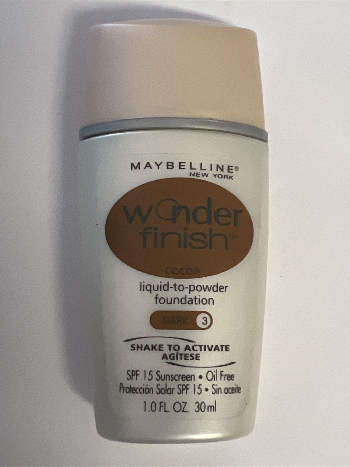 Maybelline New York Wonder Finish Liquid-to-Powder Foundation – Cocoa Dark 3