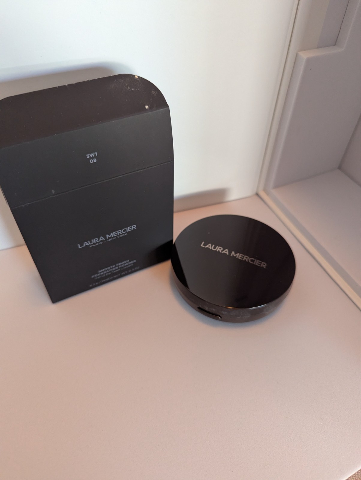 New Laura Mercier Smooth Finish Foundation Powder~3W1 08~Full size 9.2 g/0.3oz