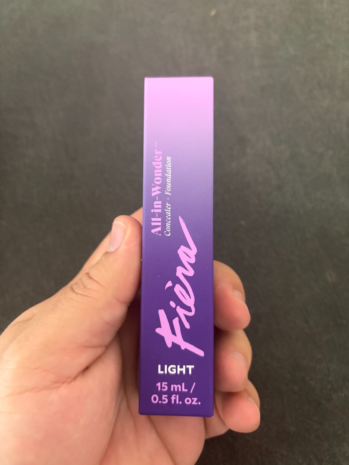 Fiera All-in-Wonder Concealer + Foundation Light / Clair 15 ml/.5 fl oz ~ NIB