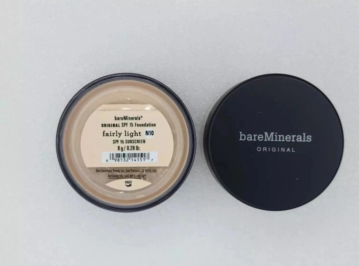 bareMinerals SPF15 Foundation – FAIRLY LIGHT N10 – 8g/0.28oz