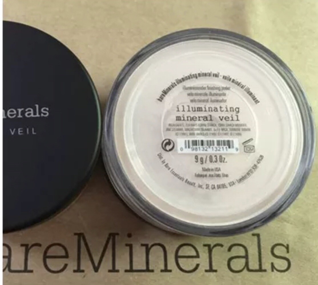 bare Minerals * ILLUMINATING MINERAL VEIL * Finishing Powder 9g/0.3oz SEALED