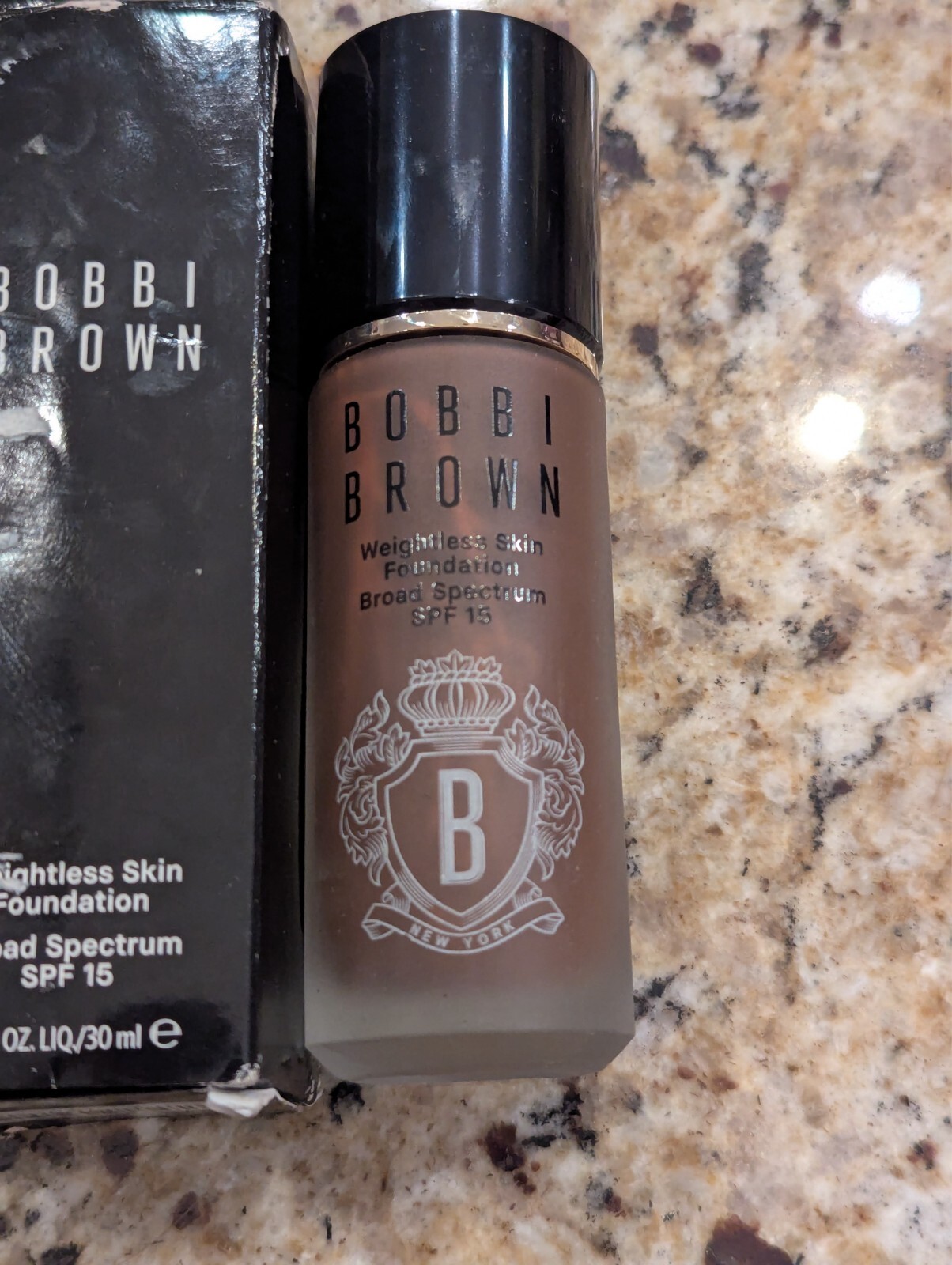 Bobbi Brown Weightless Skin Foundation W-114 Warm Espresso SPF 15 1 fl oz