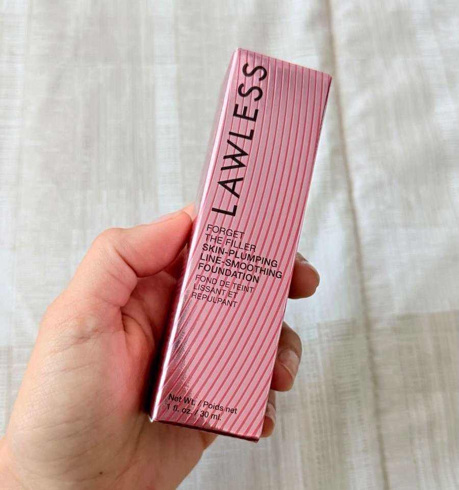 Lawless Forget The Filler Liquid Foundation Full Coverage Satin HA Shade 2F 1oz