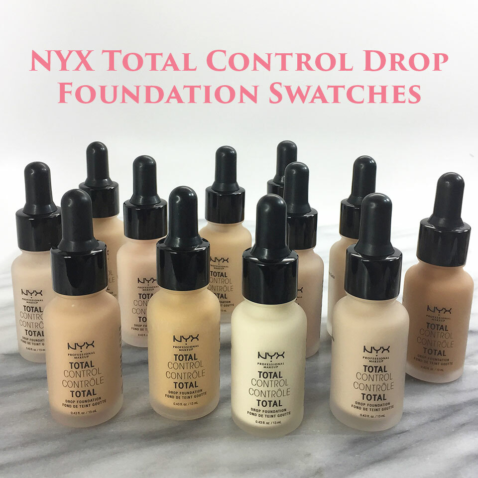 NYX Professional Makeup Total Control Drop Foundation or Primer(Choose Your Own)