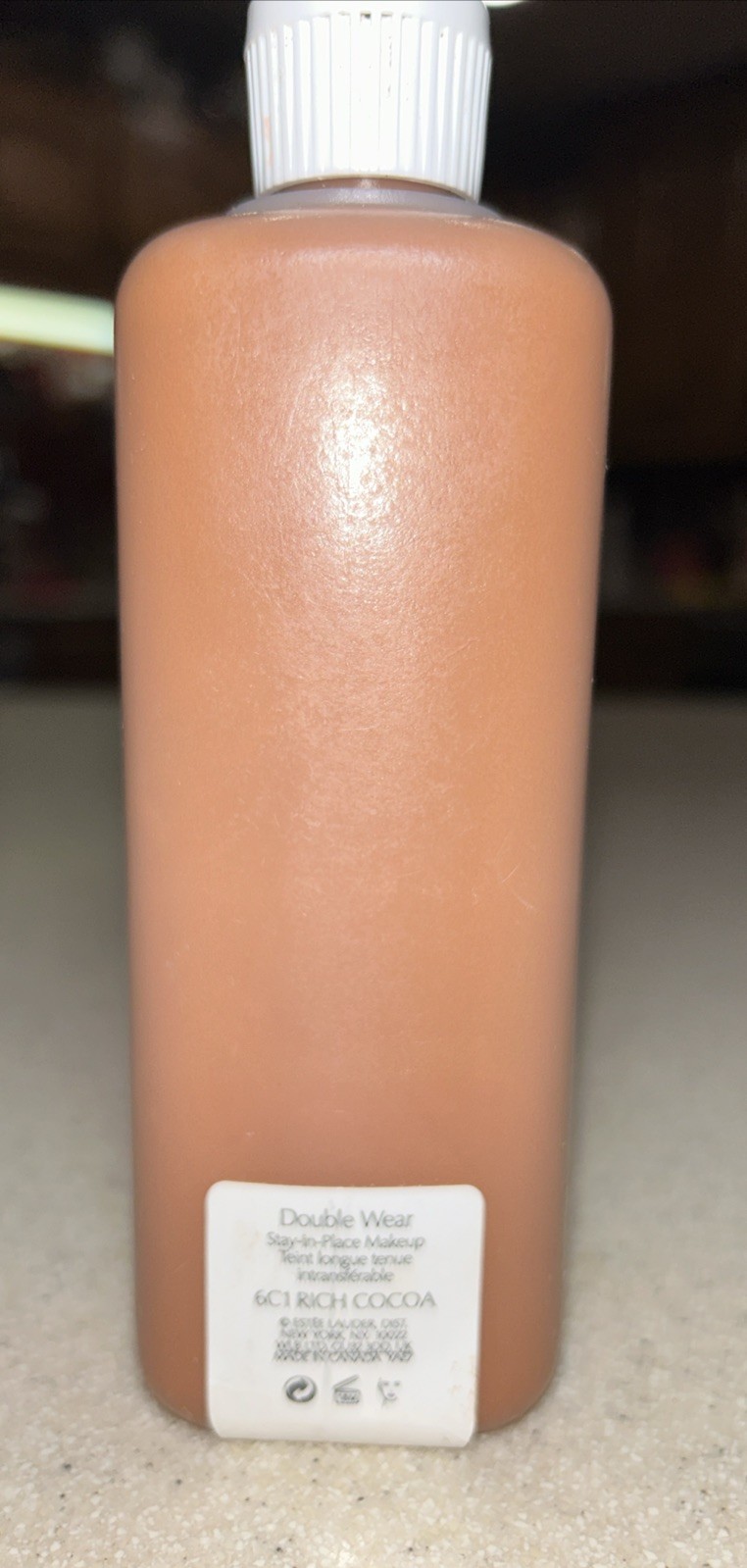 ESTEE LAUDER DOUBLEWEAR STAY IN PLACE Makeup ~6c1 rich cocoa~ 6.7oz/200mlJumbo