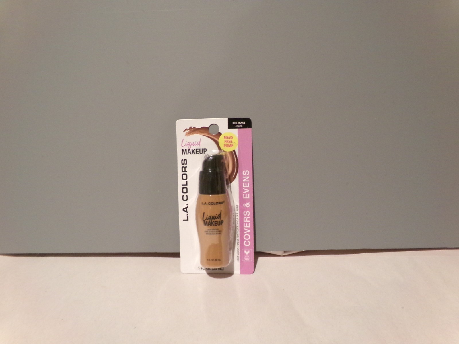 NEW L.A Colors Liquid Makeup Foundation 1 Oz Full Coverage (CBLM284/443/285)
