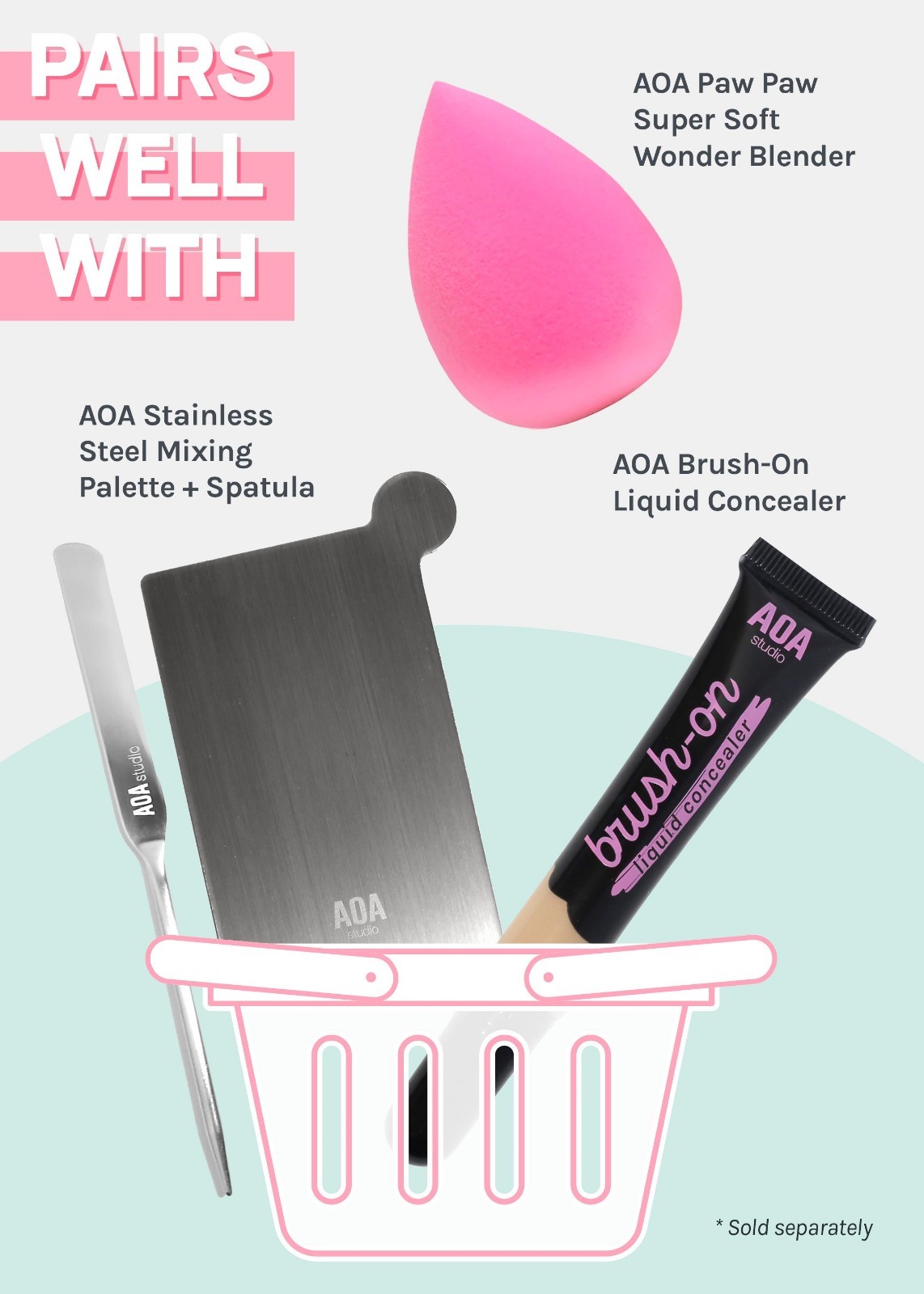 AOA Dewy Blend Foundation Hydrating Lightweight Full Coverage Natural Glow Makeu