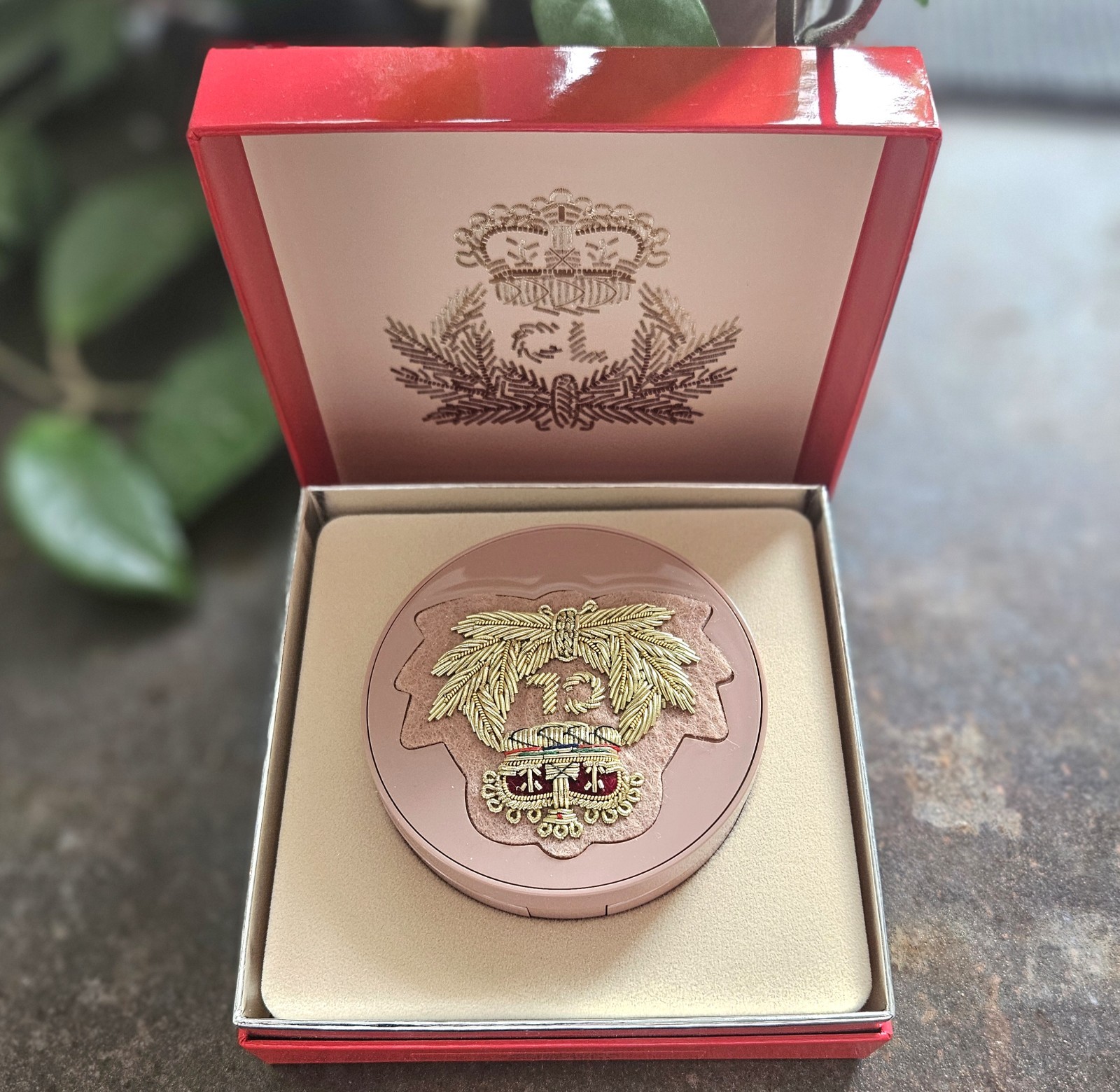 Christian Louboutin Face Powder Refillable Case NIB! $75 MSRP