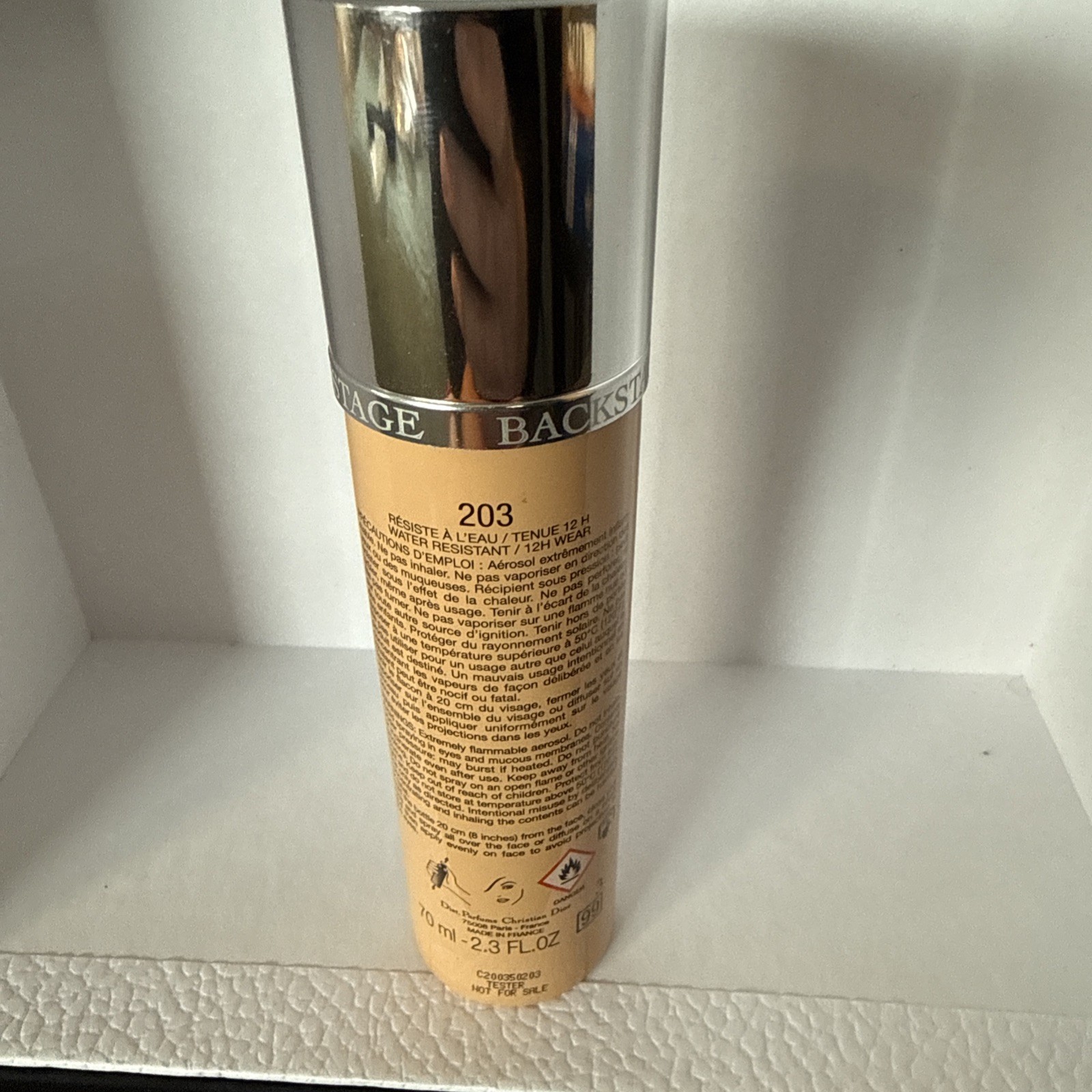 dior airflash spray foundation 203