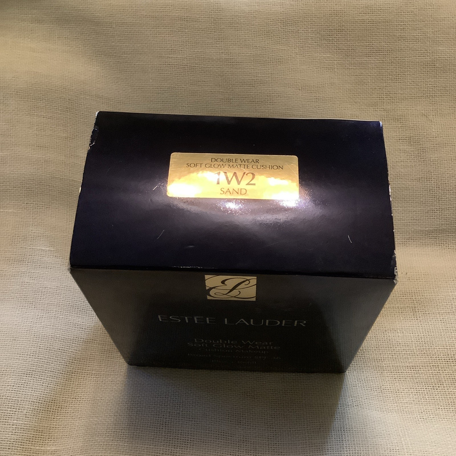 Estee Lauder Double Wear Soft Glow Matte Cushion Foundation + Refill – 1W2