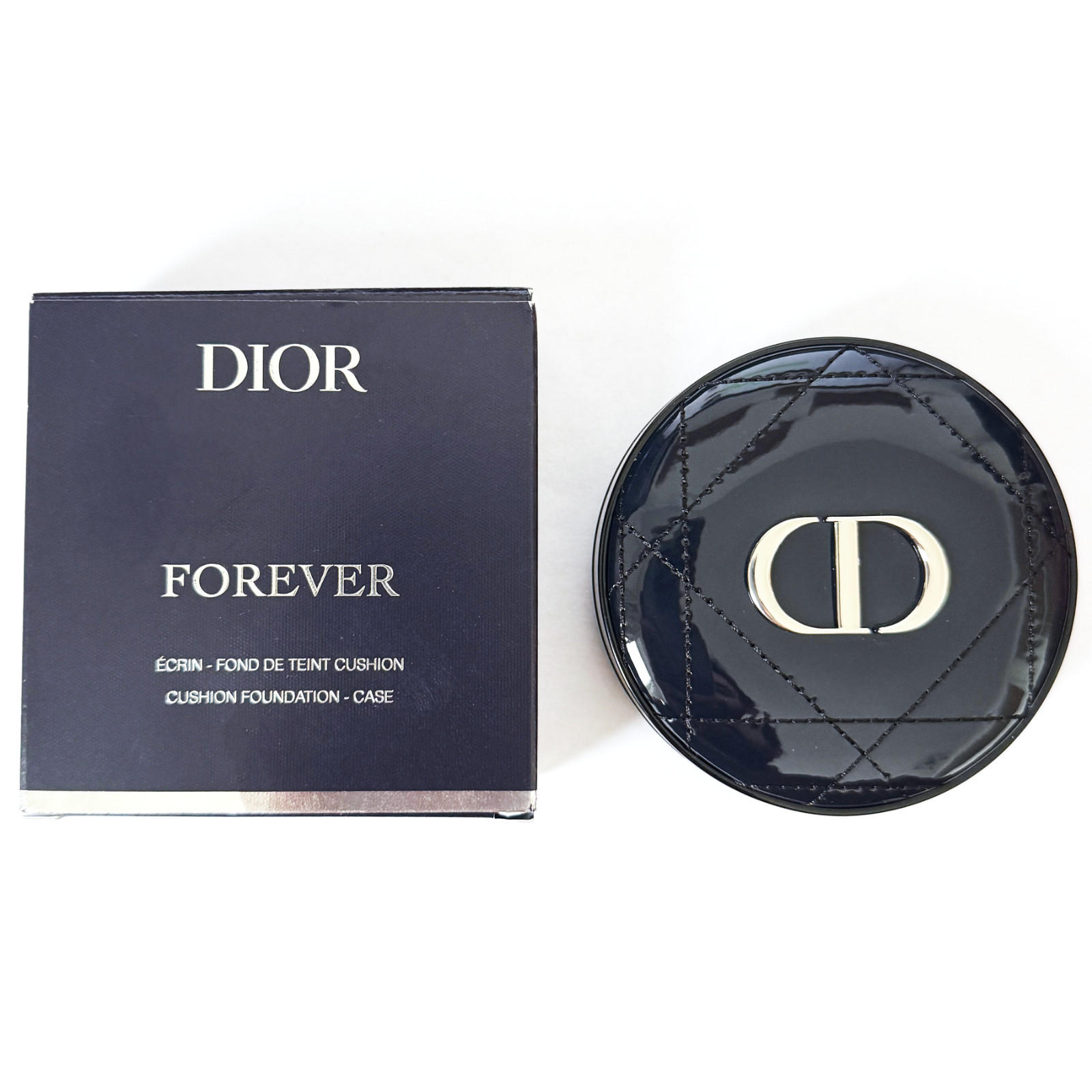 Dior Forever — Cushion Foundation Case — Vinyl Cannage — Case Only — New In Box