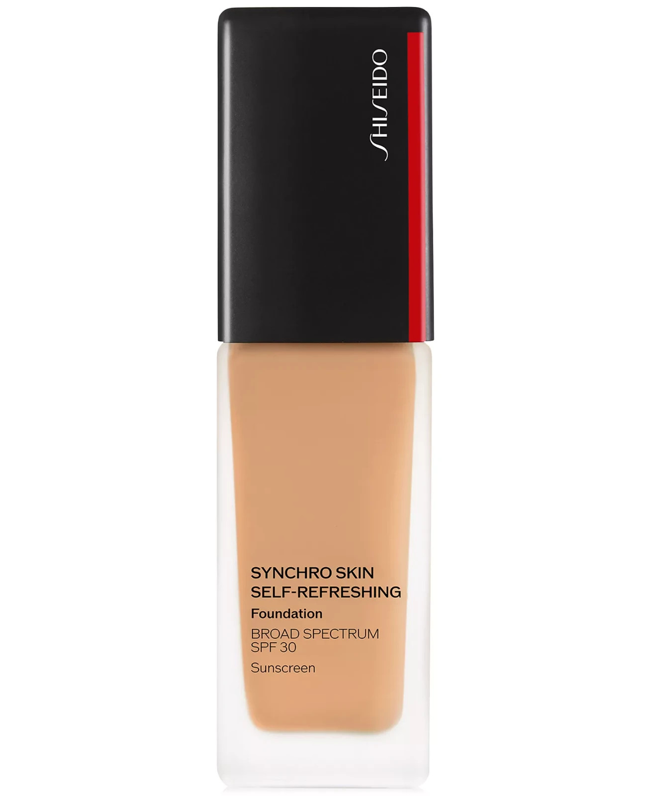 SHISEIDO SYNCHRO SKIN SELF-REFRESHING FOUNDATION SPF30 350 MAPLE 1OZ NIB