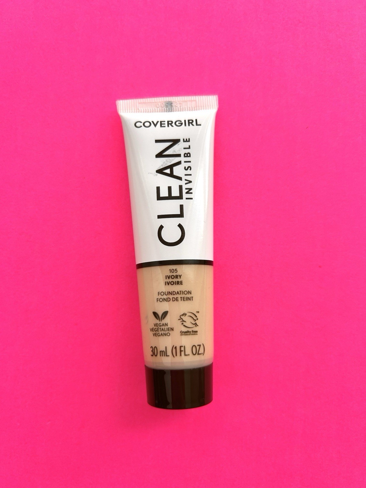 Covergirl Clean Invisible Foundation | Shade 105 (Ivory)