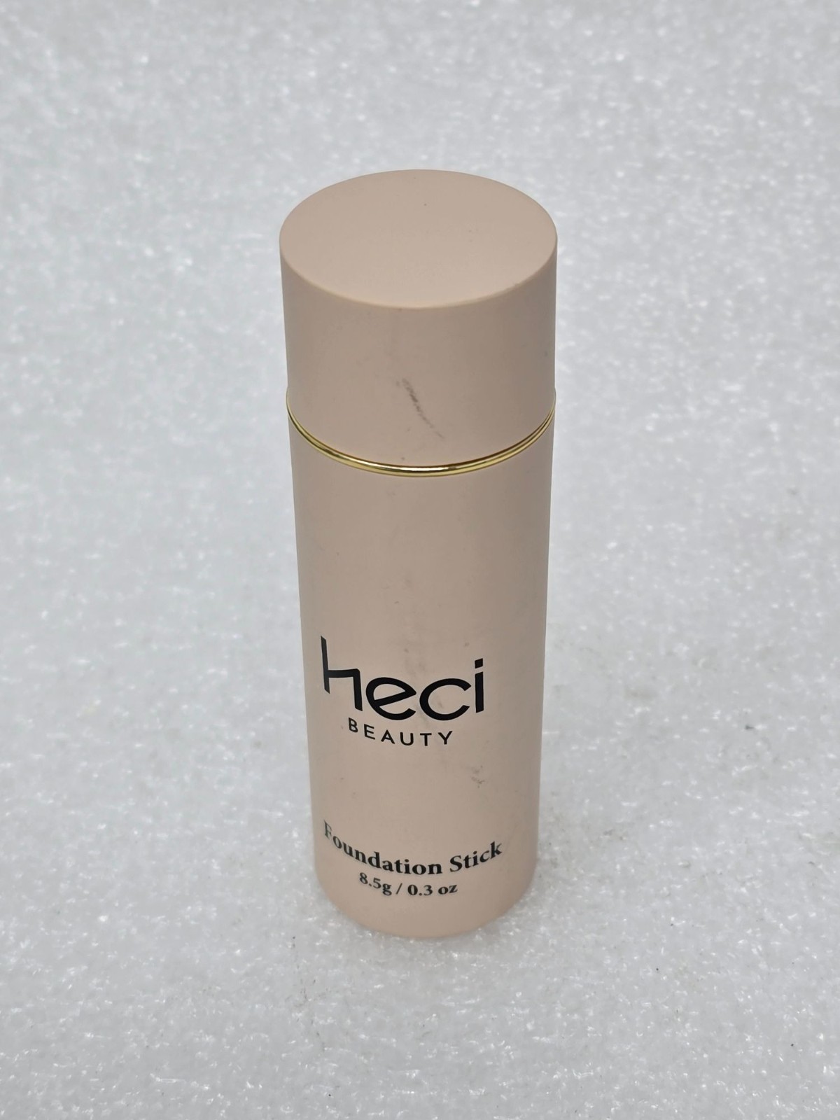 Heci Beauty Foundation Stick .3 Oz Creamy Lightweight Formula Natural Finish