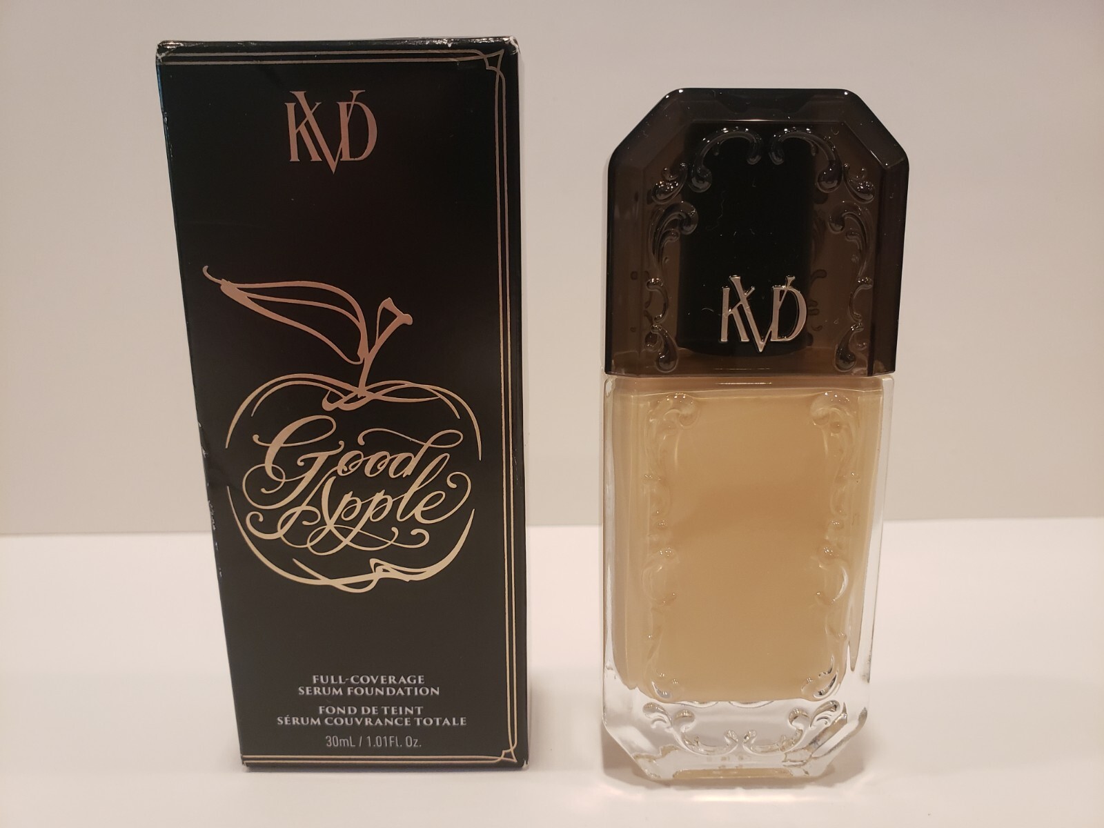Kat Von D ~ Good Apple ~ Full-Coverage Serum Foundation ~#021 Light ~1.01 Oz-NIB