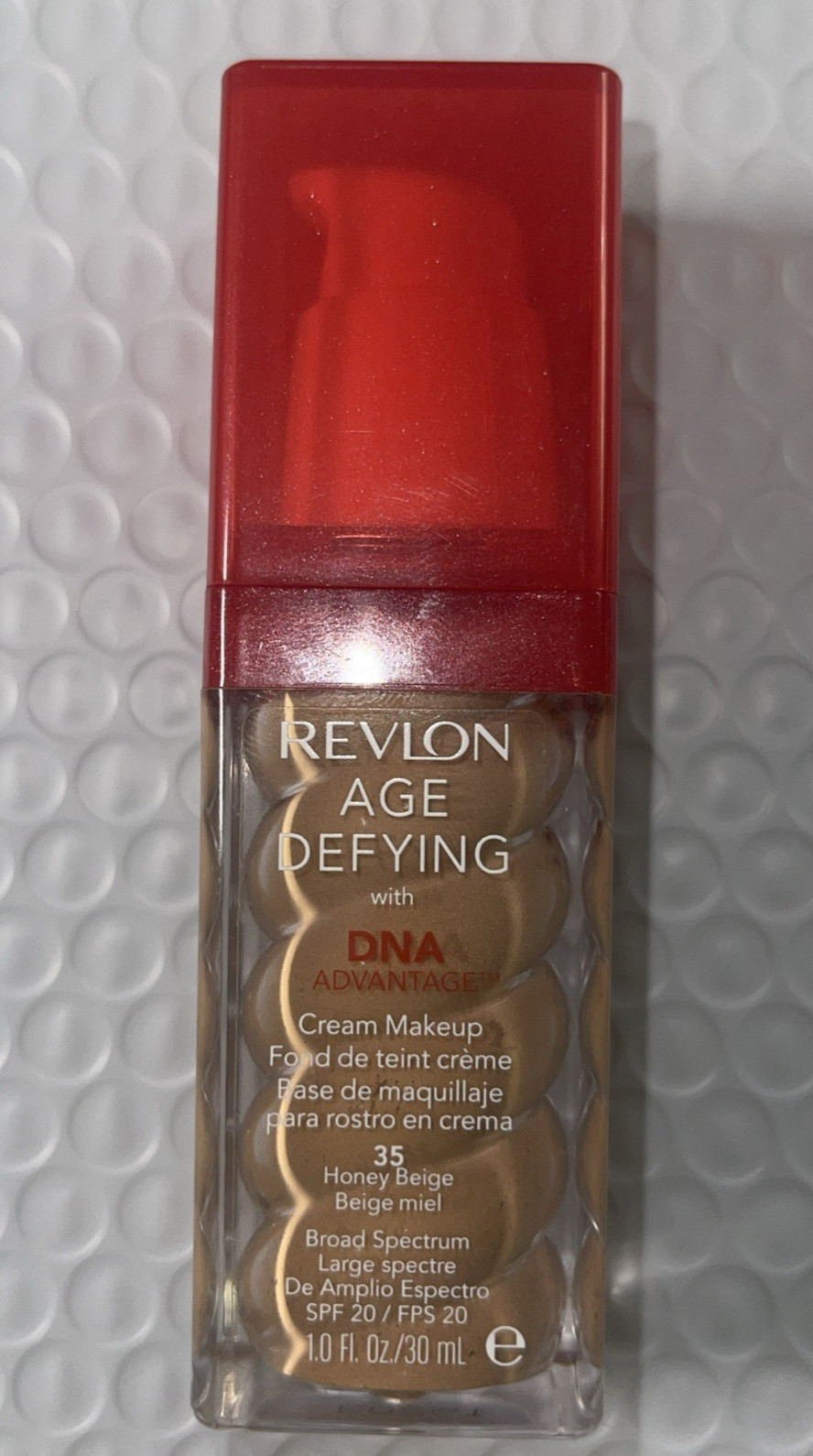 NEW Revlon Age Defying Cream Makeup with DNA Advantage- 35 HONEY BEIGE