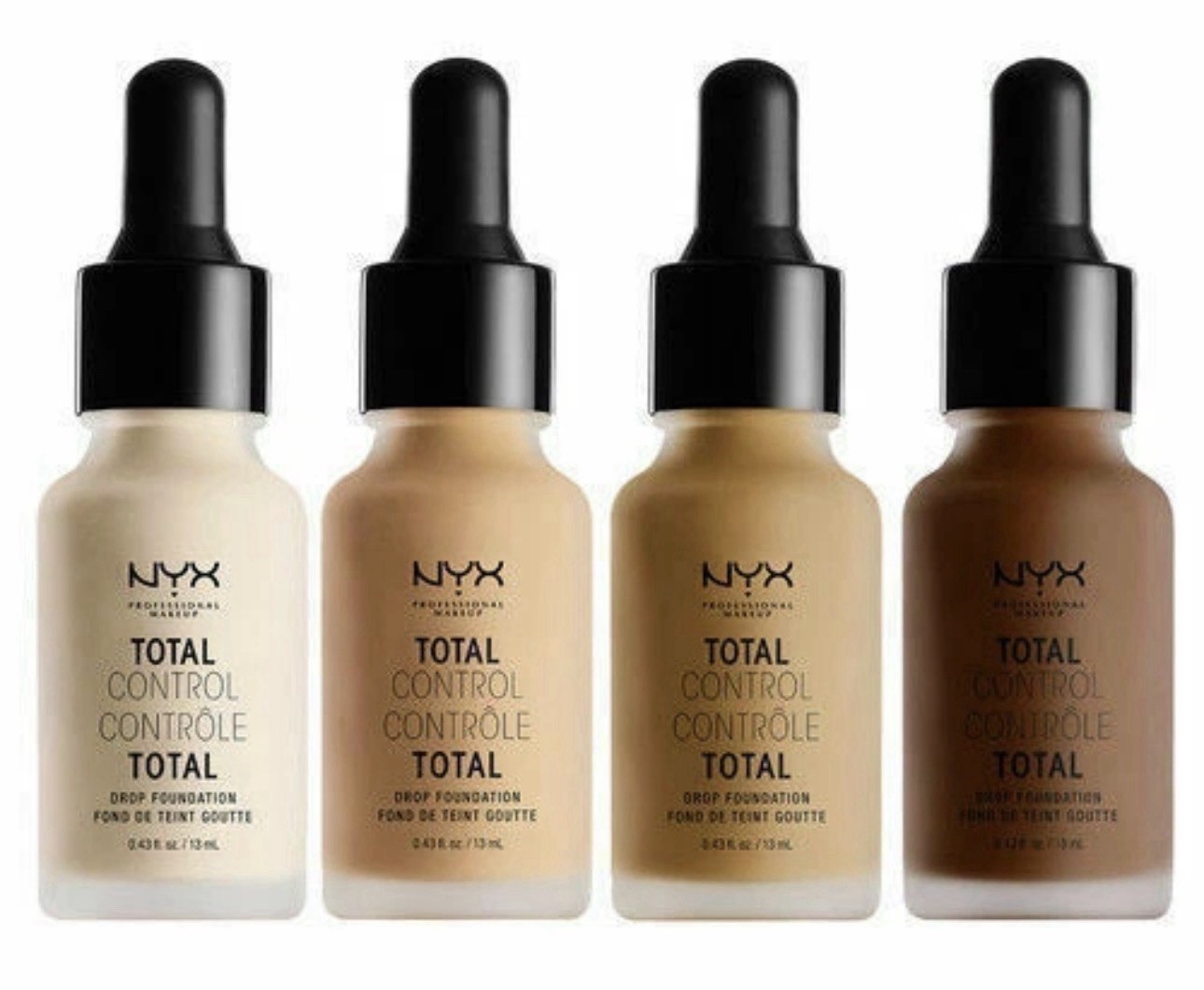 NYX Professional Makeup Total Control Drop Foundation, Choose Your Shade