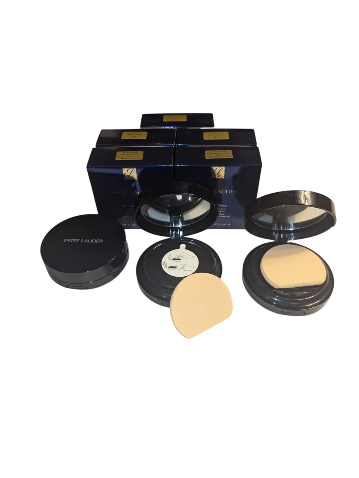 Estee Lauder Double Wear Makeup To Go Liquid Compact Choose Shade Full Size New