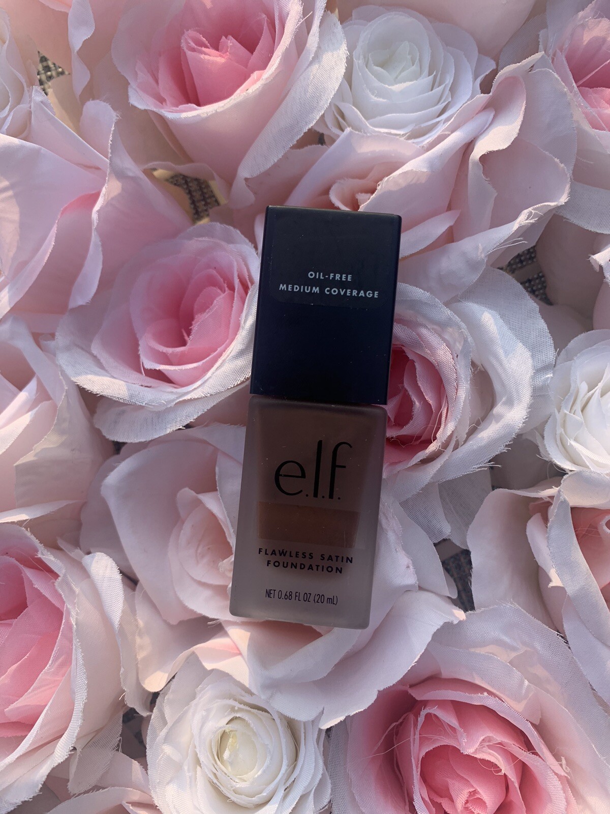 e.l.f. Flawless Finish Foundation, Semi-Matte Finish Mocha 0.68 Fl Oz (20mL)