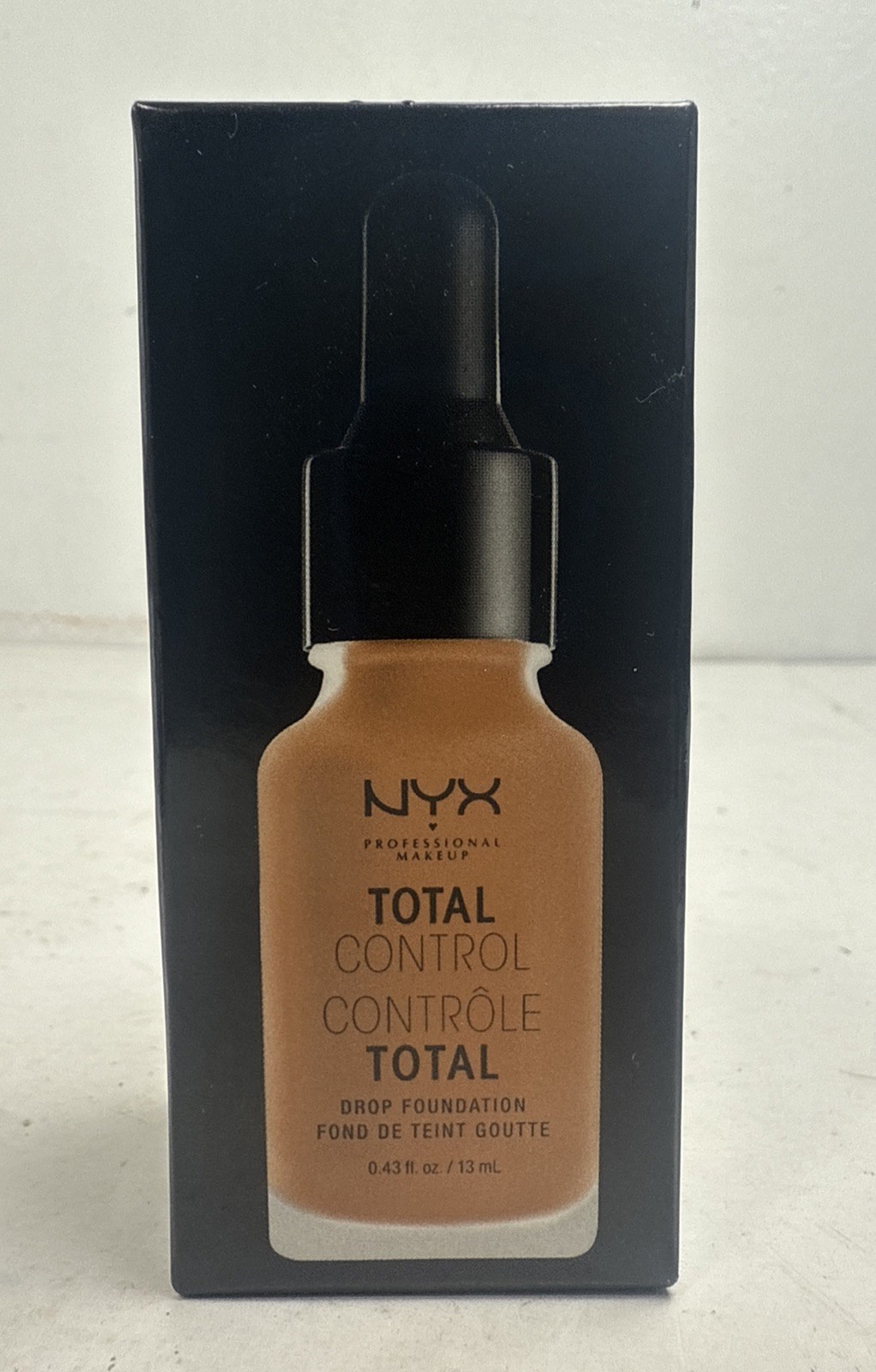 NYX Total Control Drop Foundation color TCDF14 Golden Honey 0.43 oz New In Box