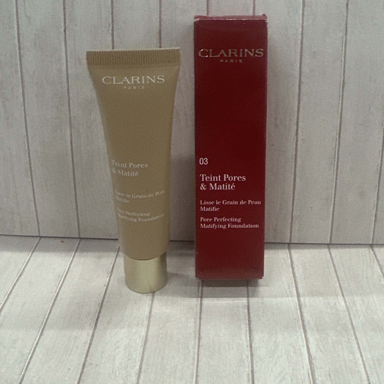 Clarins Teint Pores & Matite 03 Nude Honey