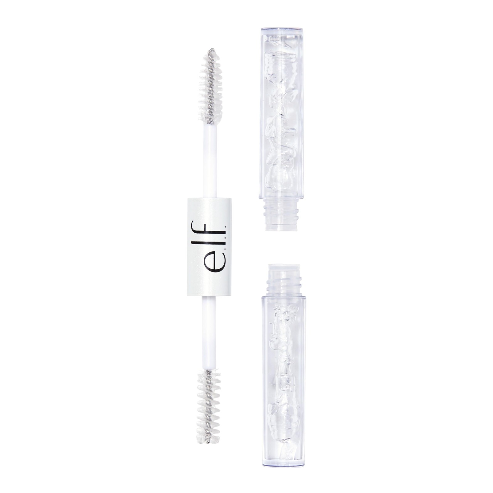 e.l.f. Clear Brow & Lash Mascara, Dual-Sided, Gel, Groomed Eyebrows & Lashes