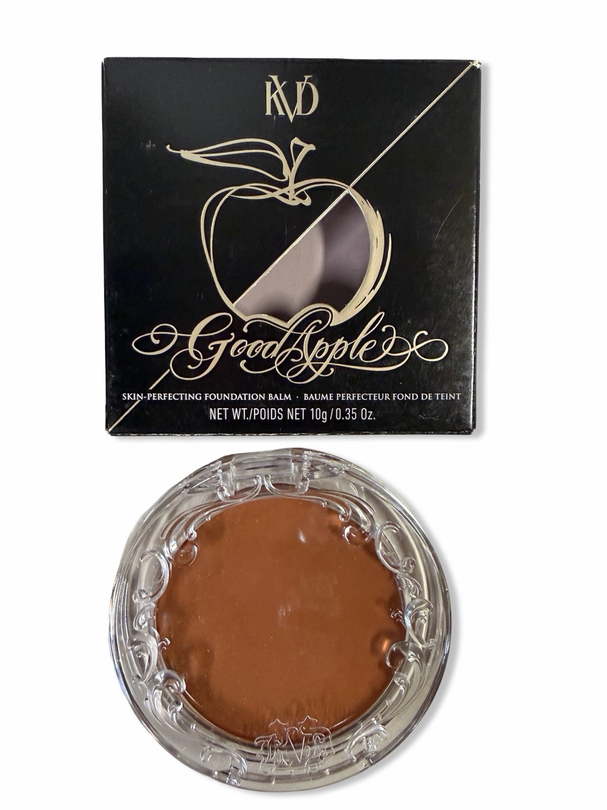 KVD Good Apple Skin Perfecting Foundation Balm TAN 072 DISCONTINUED $42