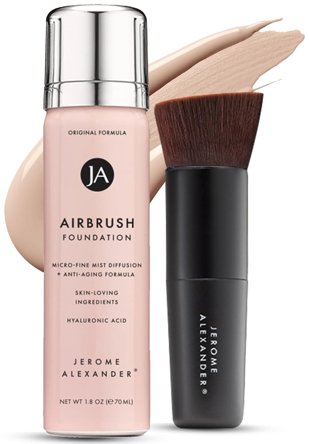 Jerome Alexander Magicminerals Airbrush Foundation – 2 Piece Set with Airbrush F