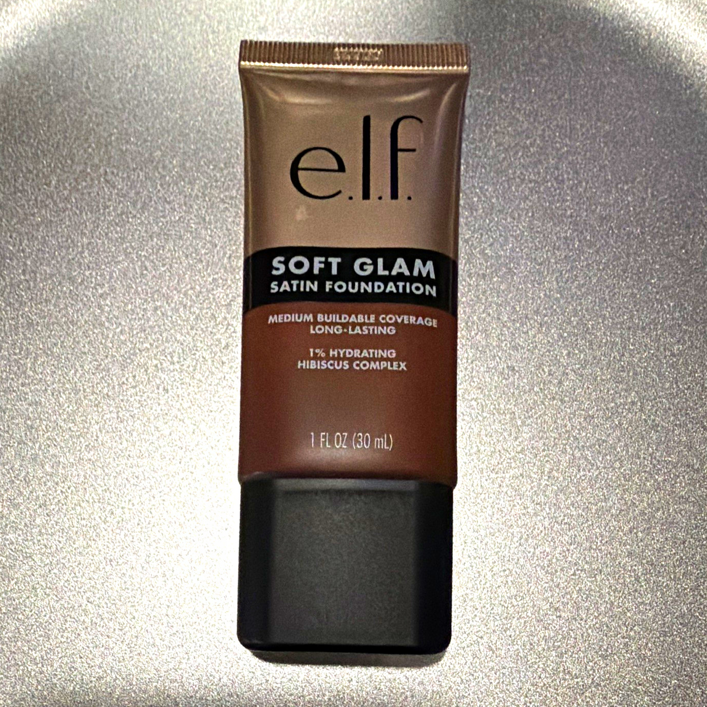 e.l.f. Soft Glam Satin Liquid Foundation Medium, Shade 61 Rich Cool 1 fl oz