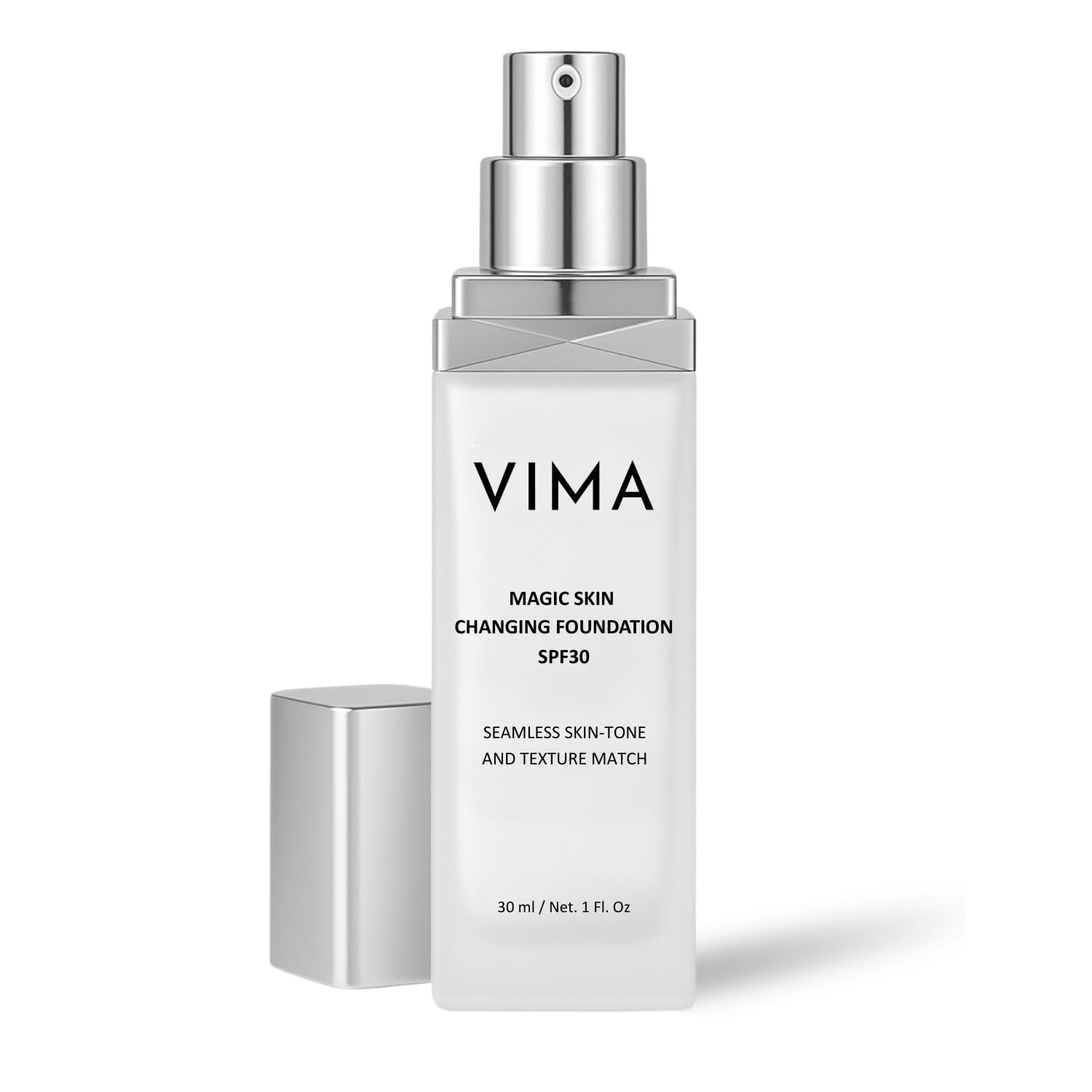 Vima Color Changing Foundation with Sunscreen – Fragrance-free – Paraben-Free
