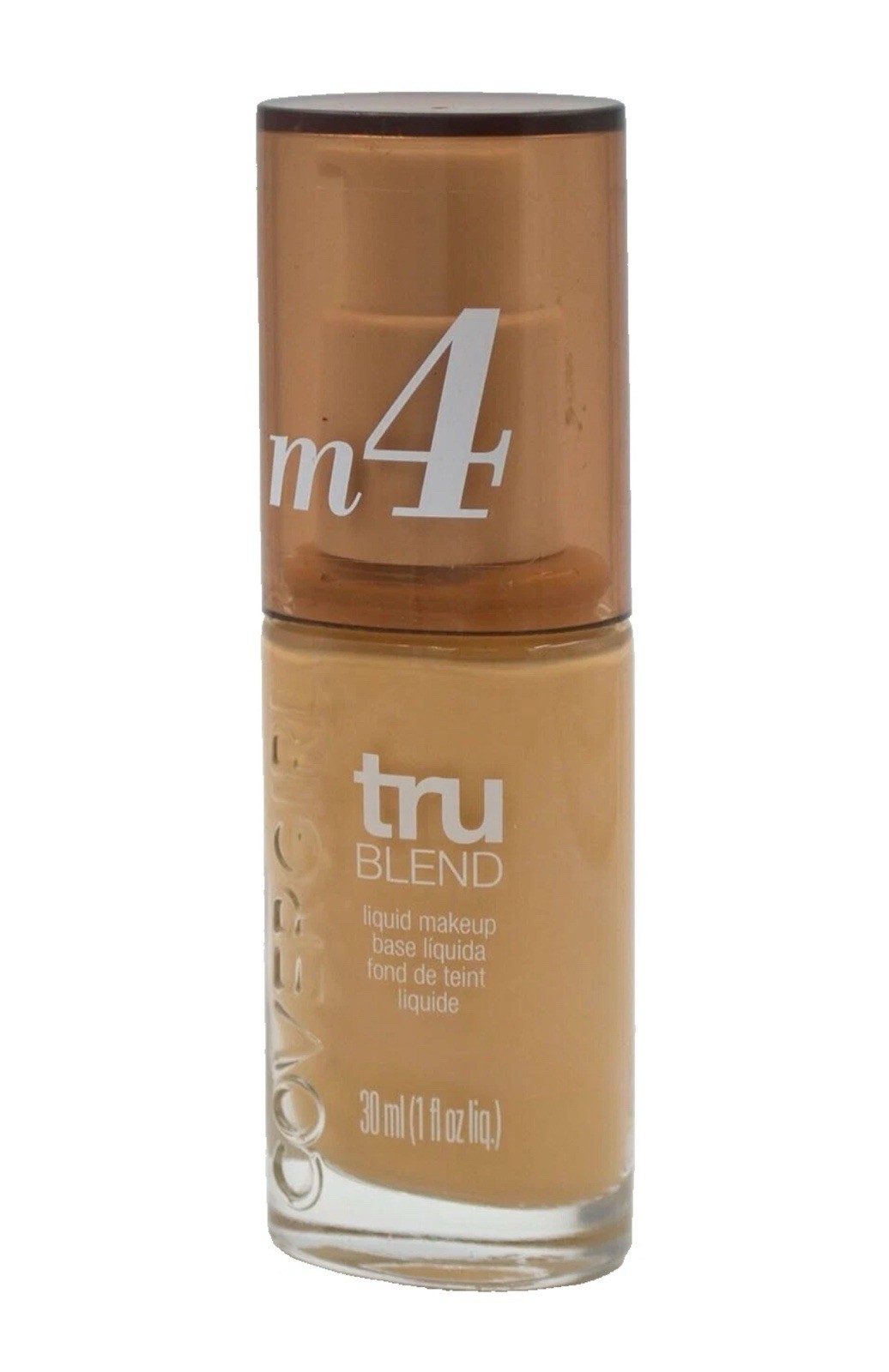 COVERGIRL M4 TRU-BLEND LIQUID MAKEUP FOUNDATION- SAND BEIGE (1oz) – REF# 714200