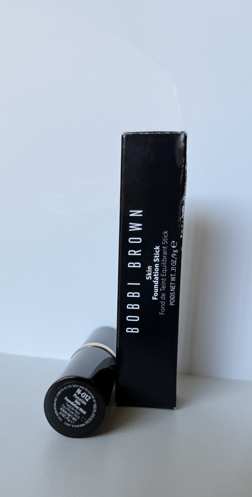 Bobbi Brown Skin Foundation Stick N-012 Porcelain 1oz New in Box