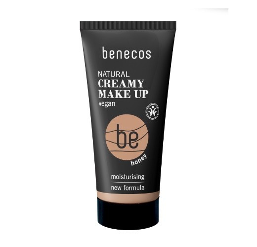Benecos Natural Creamy Make Up Vegan Matte Like Finish-Honey 1oz