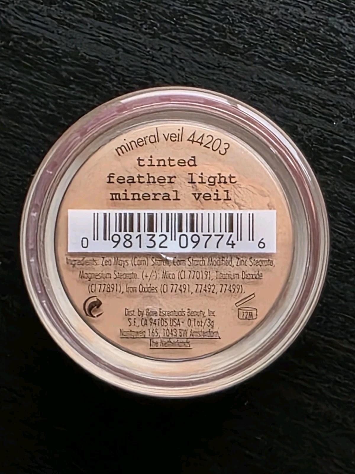 BareMinerals Bare Escentuals Feather Light Tinted Mineral Veil 3g New & Sealed