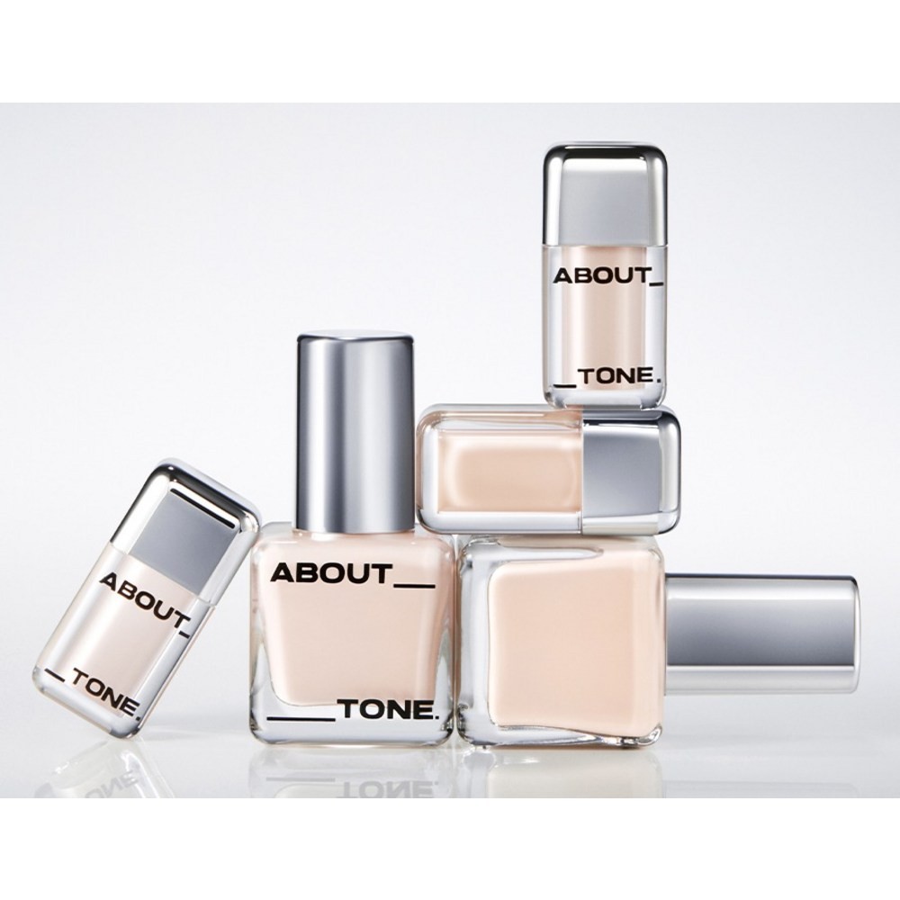 ABOUT TONE Skin Layer Fit Foundation 30ml 21 Warm Light SPF30 K-Beauty