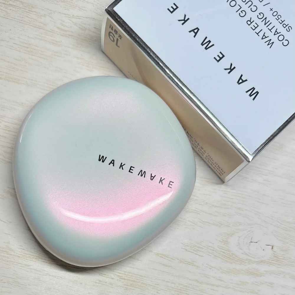 WAKEMAKE Water Glow Coating Cushion 11g SPF 50+ PA++++, Korean cosmetics, sample