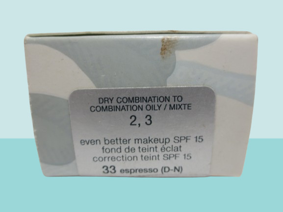 CLINIQUE EVEN BETTER MAKEUP SPF15 EVENS AND CORRECTS 33 ESPRESSO NWB LOT OF 2