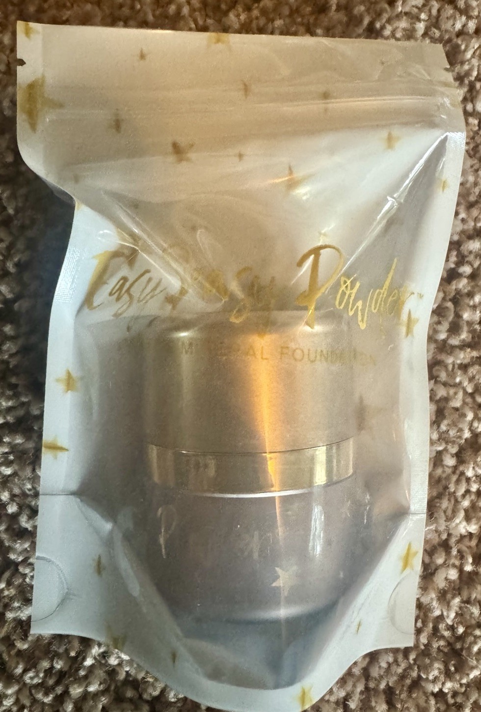 Belle Beauty Easy Peasy Powder Matte Mineral Foundation DEEP 0.32 oz. New/Sealed
