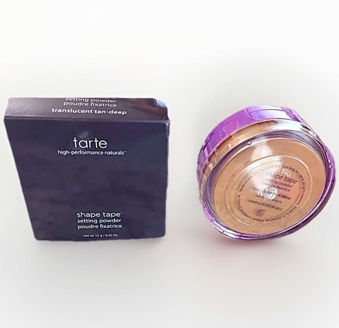 Tarte Shape Tape Setting Powder In Translucent Tan-Deep 12 g 0.42 oz New In Box
