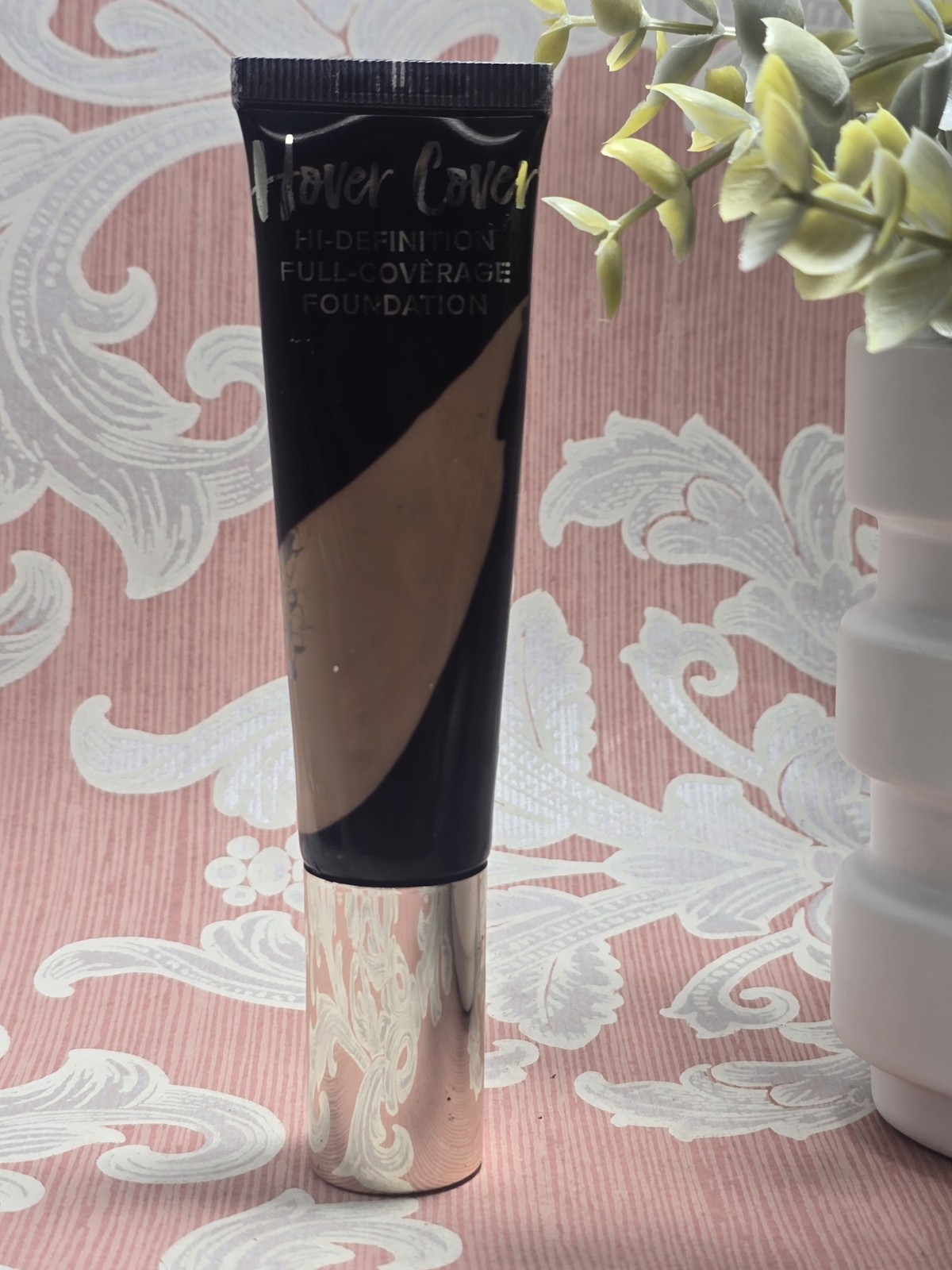 Belle Beauty Hover Cover Hi-Definition Full-Coverage Foundation TAN 1.01 oz