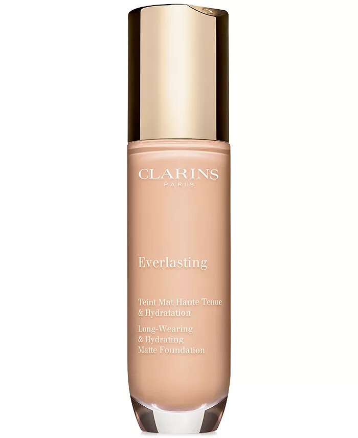 Clarins Everlasting Full Coverage Long Wearing & Hydrating Matte Foundation 30ml