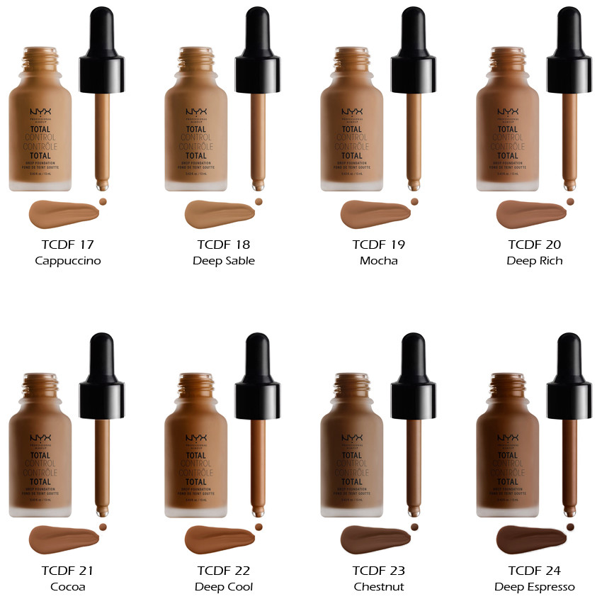 1 NYX Total Control Drop Foundation – Matte “Pick Your 1 Color”*Joy’s cosmetics*