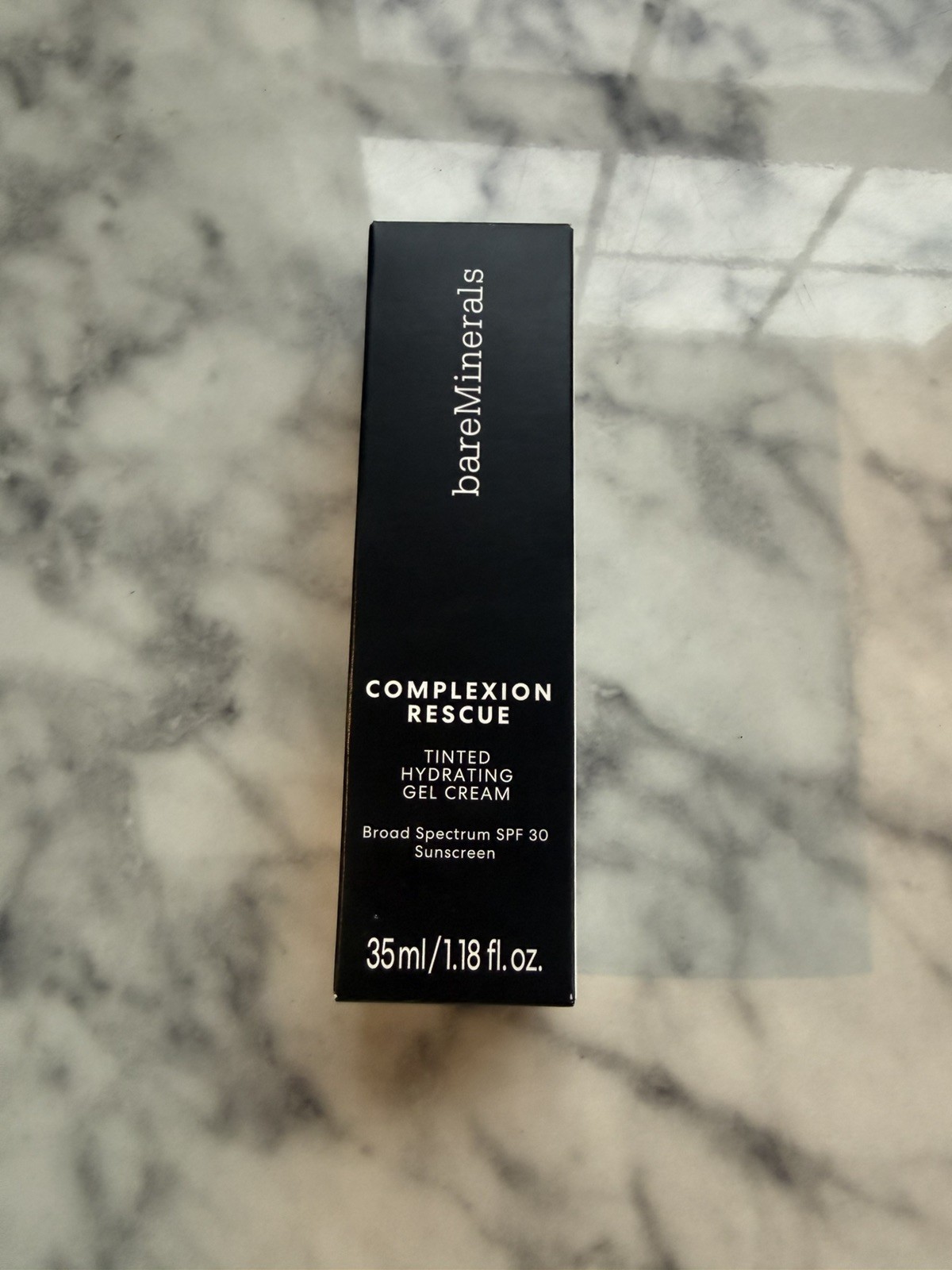 bareMinerals Complexion Rescue Tinted Hydrating Gel Cream 1.18 oz Suede 04 New