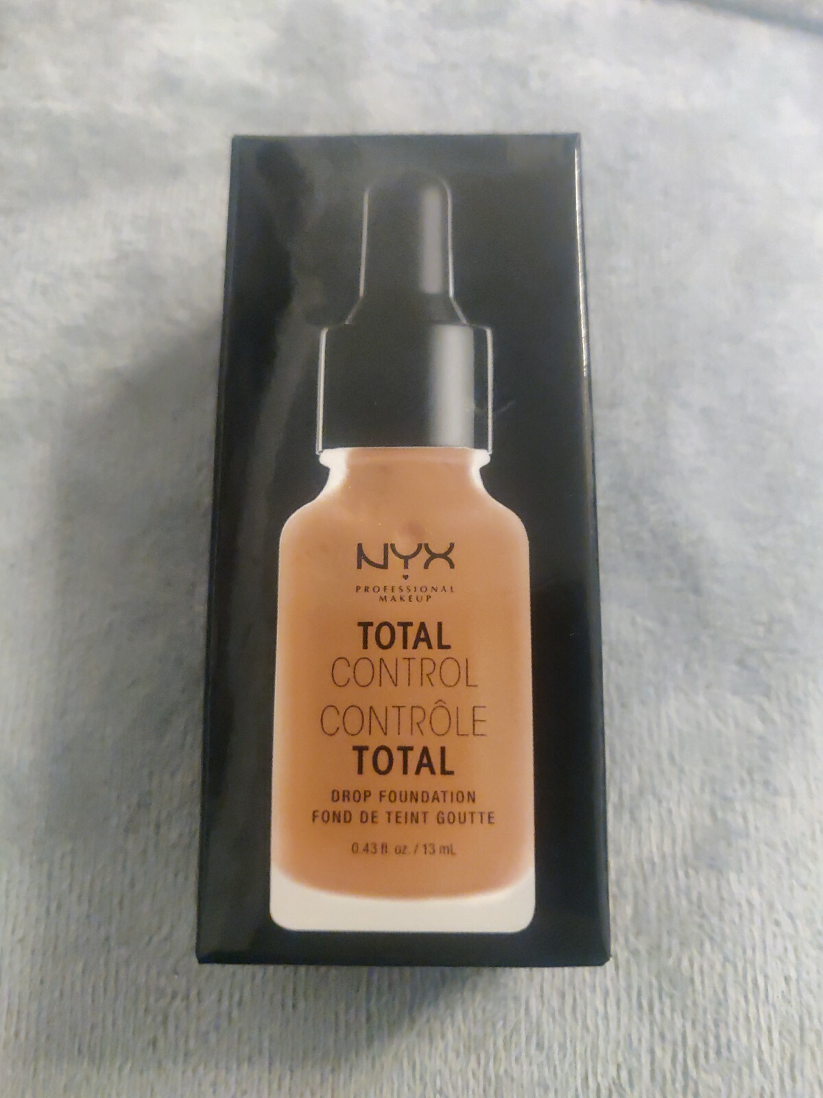 NYX Total Control Drop Foundation Deep Sable TCDF18 New SEALED